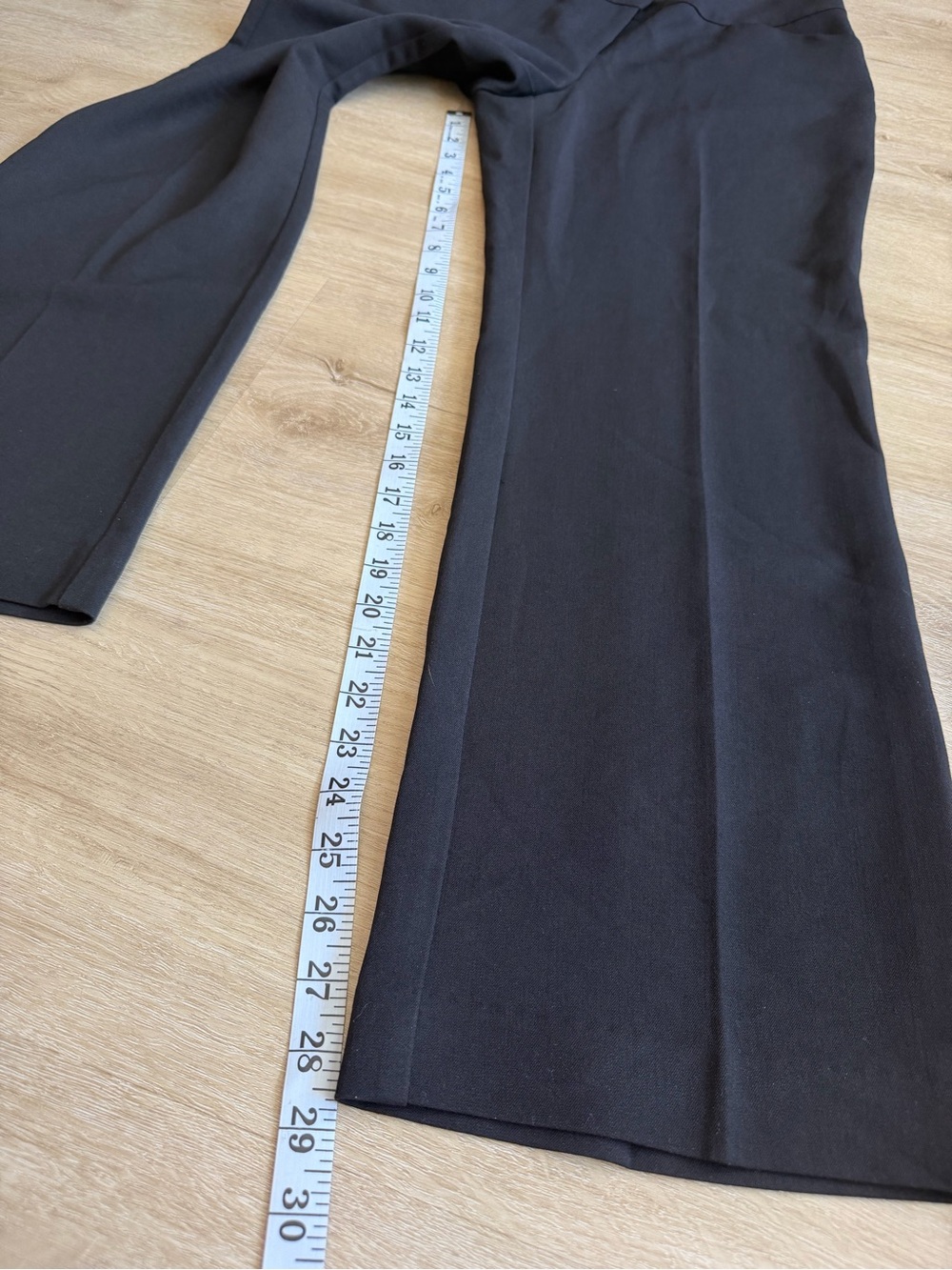 Anne Klein Womens Black Trousers Pants Classic SZ 10P - Picture 2 of 6